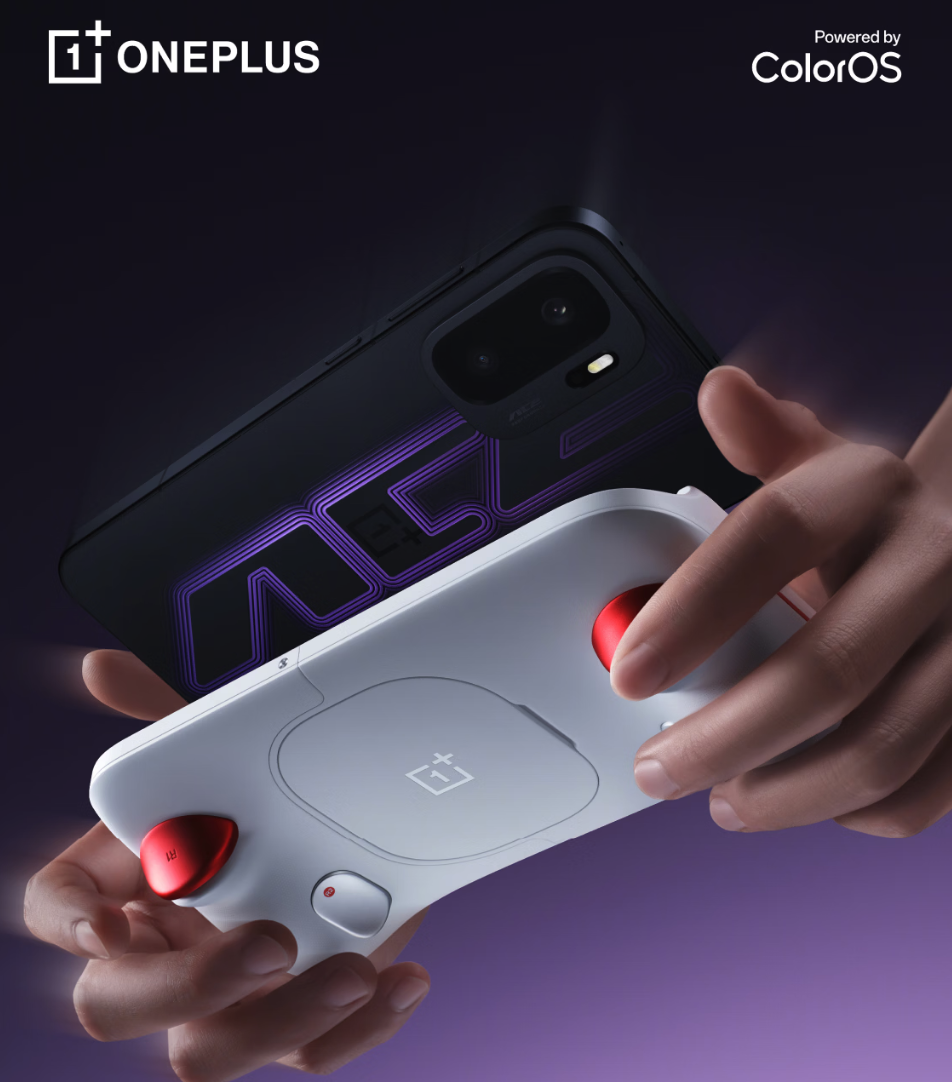 一加Ace 6至尊版正式发布 搭载天玑9500+专属游戏手柄 3499起